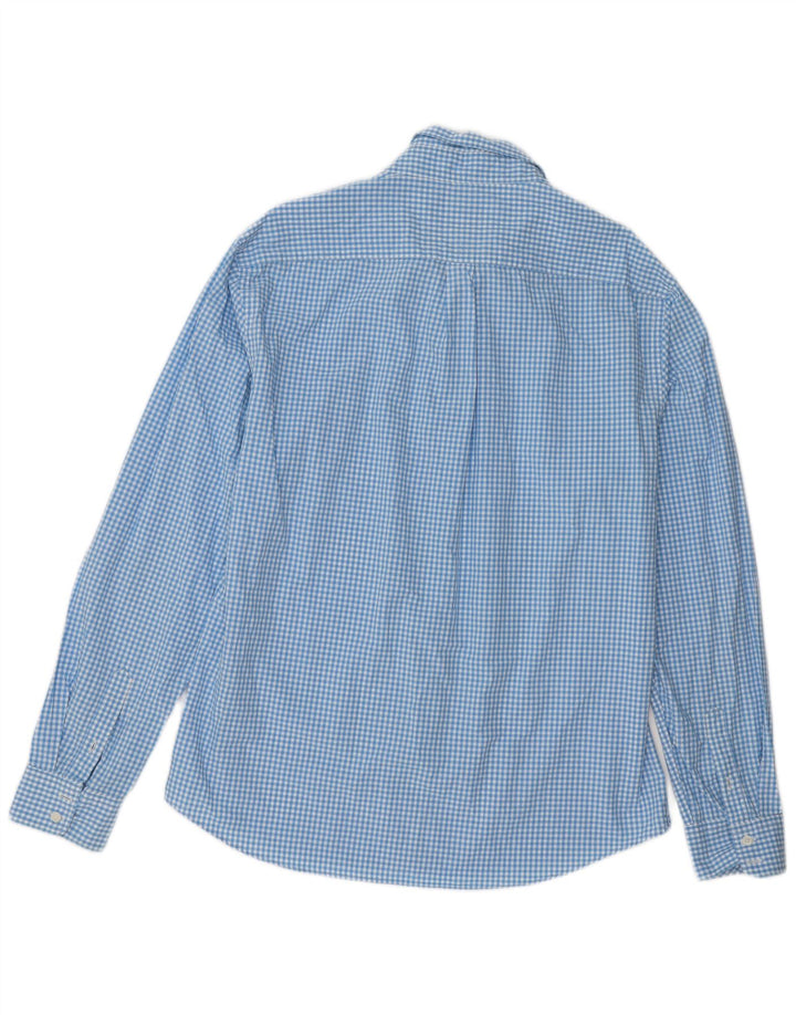 Chemise Regular Fit XL Bleu Vichy Coton Homme Boden