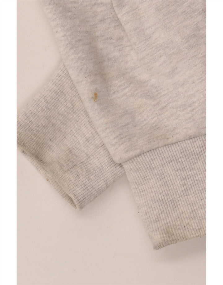 Superdry Sweat à Capuche Zippé Homme Gris Moyen Coton