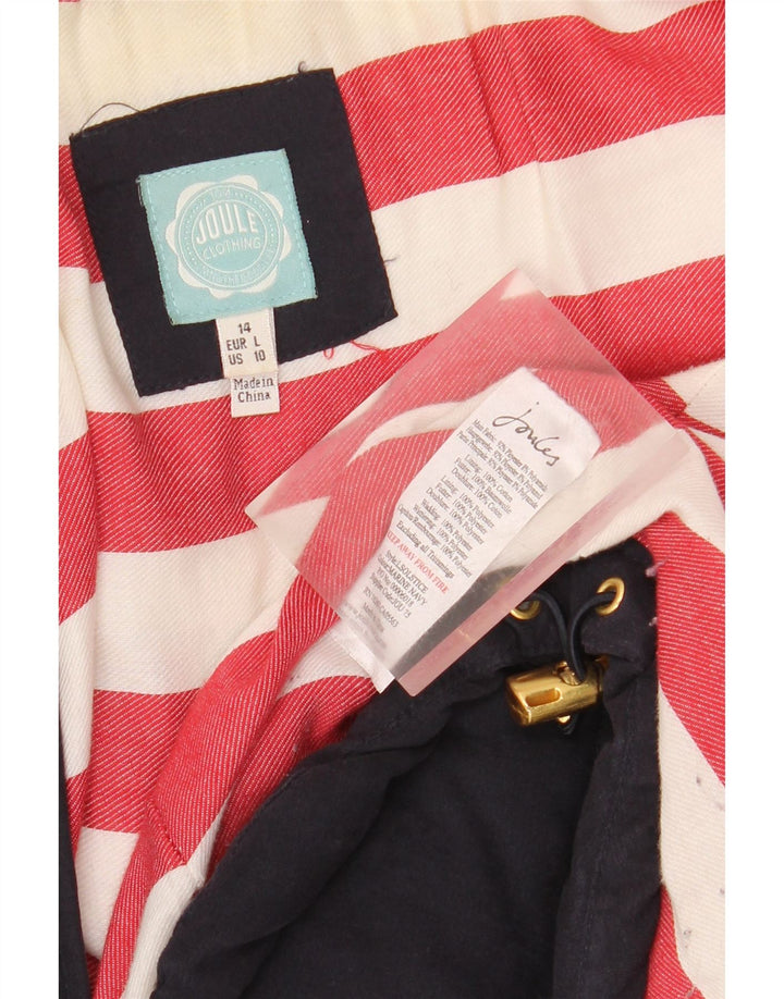 JOULES Veste matelassée pour femme UK 14 Large Bleu Marine Polyester