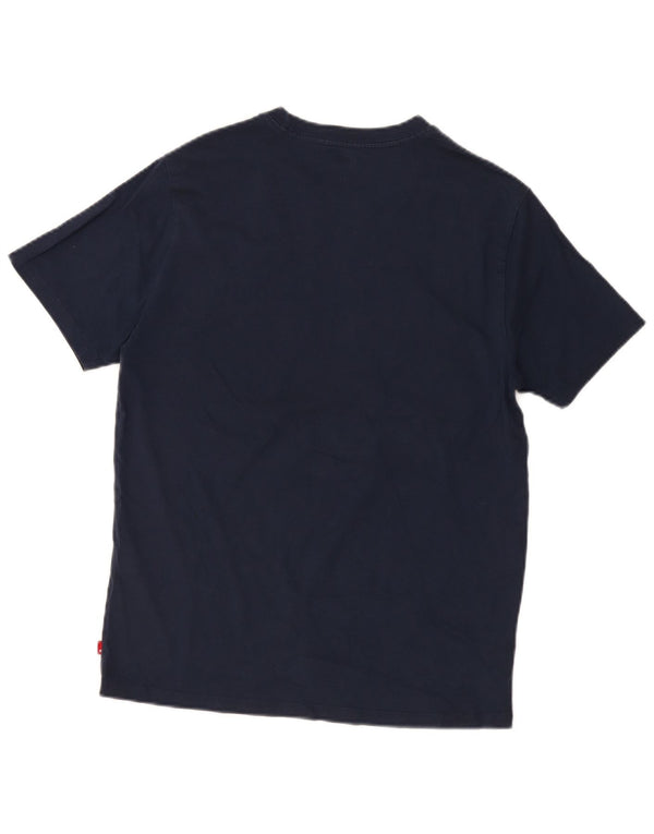 Levi's Tee-Shirt Standard Fit Graphic Homme Bleu Marine Moyen Coton