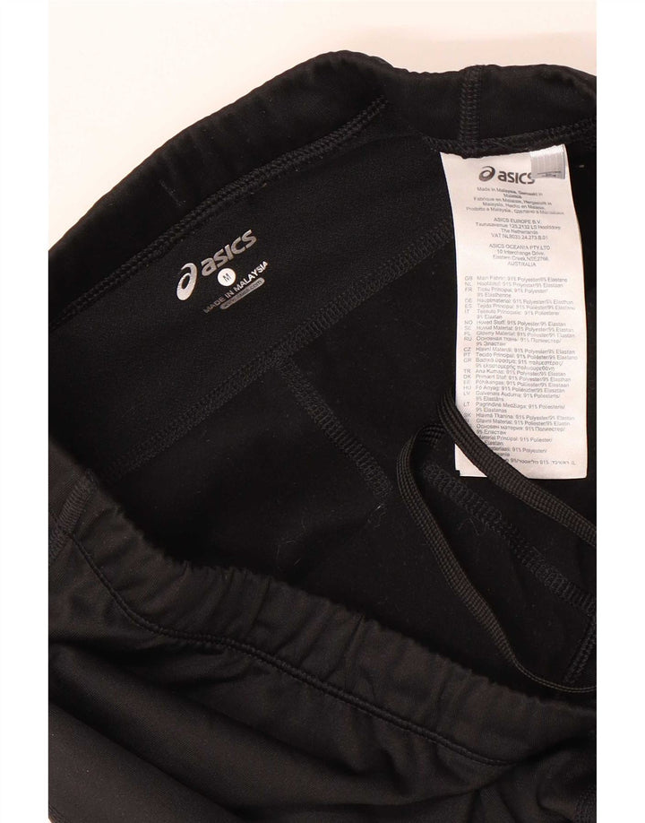 Asics Pantalon de Survêtement Garçon 13-14 ans Noir Moyen Polyester