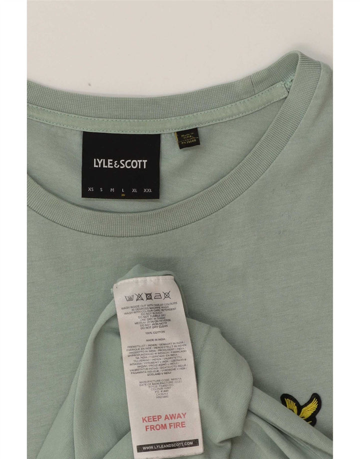 Lyle & Scott T-Shirt Homme Haut Large Vert Coton