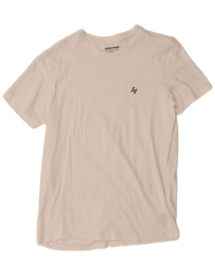 Jack & Jones T-Shirt Homme Grand Blanc Coton