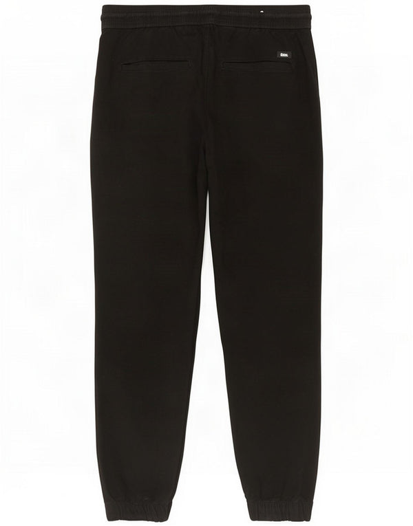 Zara Pantalon de survêtement homme Joggers Large Noir Coton