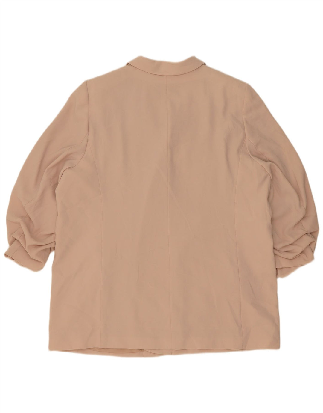 Marks & Spencer Veste blazer ouverte à manches 3/4 pour femme UK 24 4XL Rose