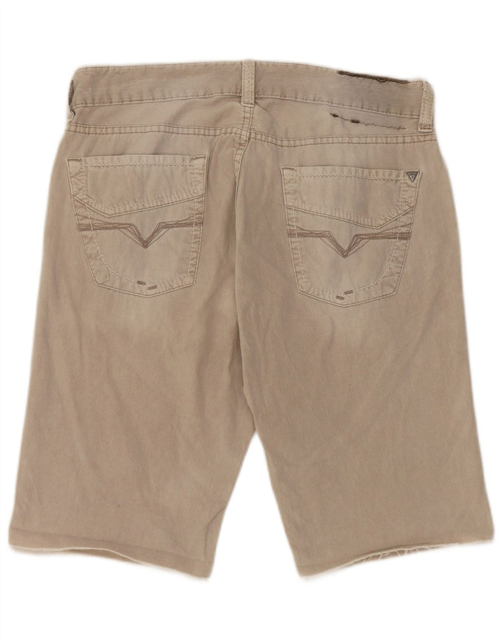 Guess Short décontracté pour homme W33 Grand gris