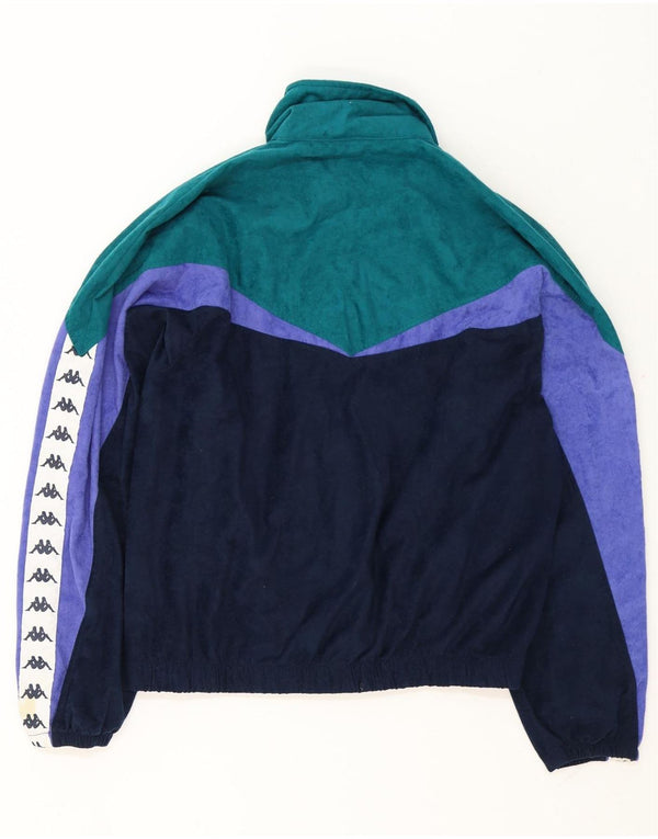Kappa Veste de Survêtement Graphique Homme Large Multicolore Colourblock