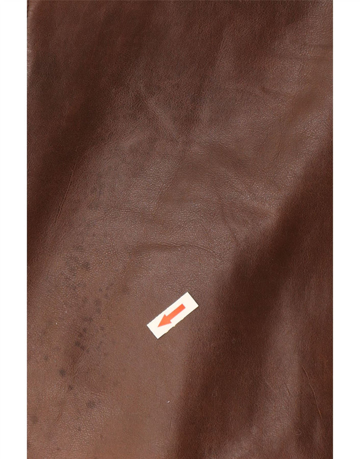 Conbipel Veste en Cuir Homme Natural Wear IT 52 XL Marron