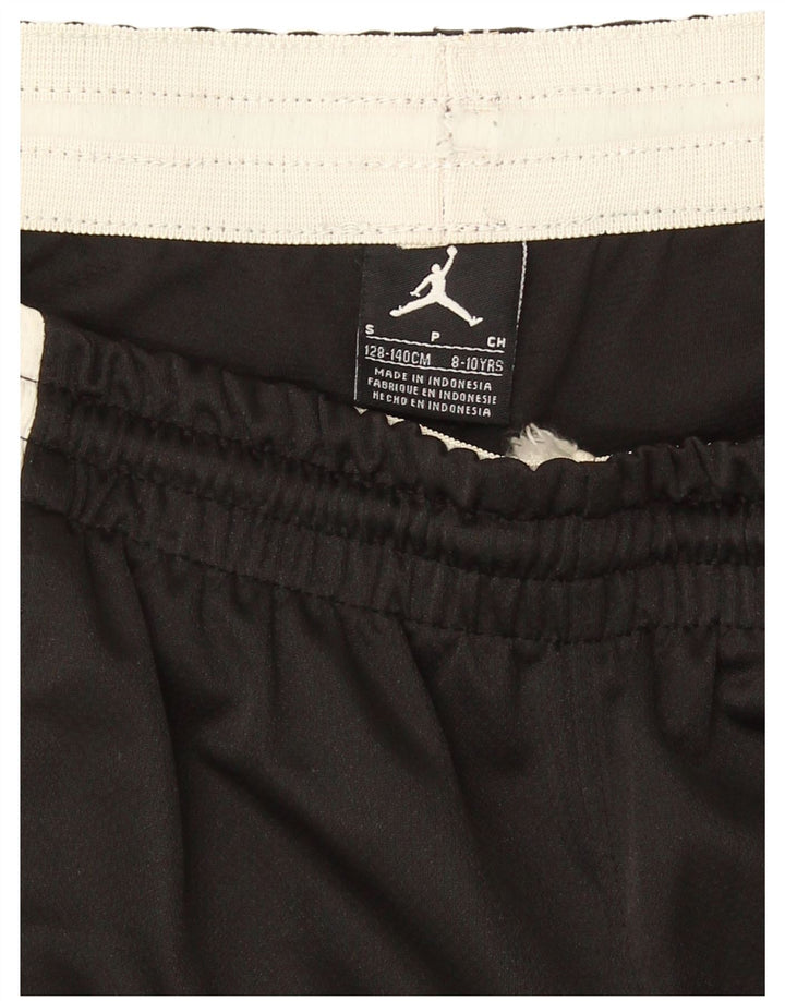 Jordan Short de sport pour garçon 8-9 ans Petit Noir Colorblock