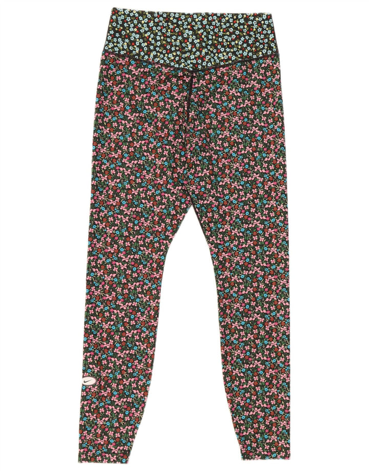 Nike Legging Dri Fit pour femme UK 44 Polyester floral multicolore moyen