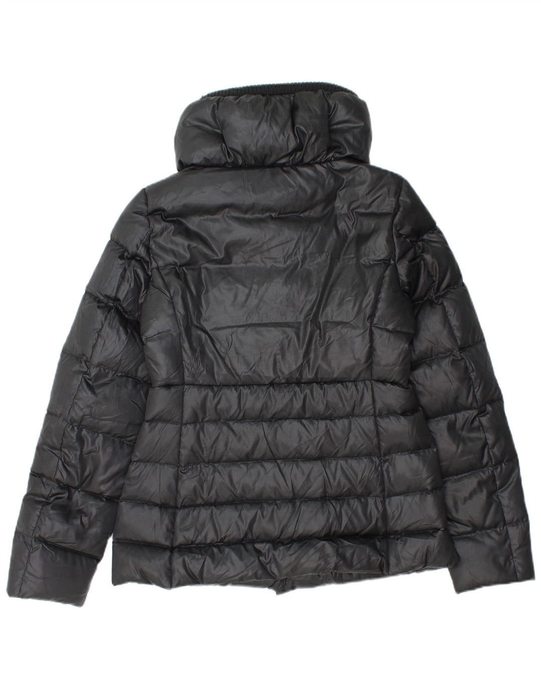 Sisley Femme Doudoune IT 38 XS Bleu Marine Polyester
