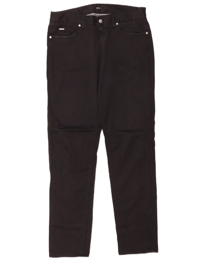 Hugo Boss Jean Slim W34 L34 Homme Noir Coton