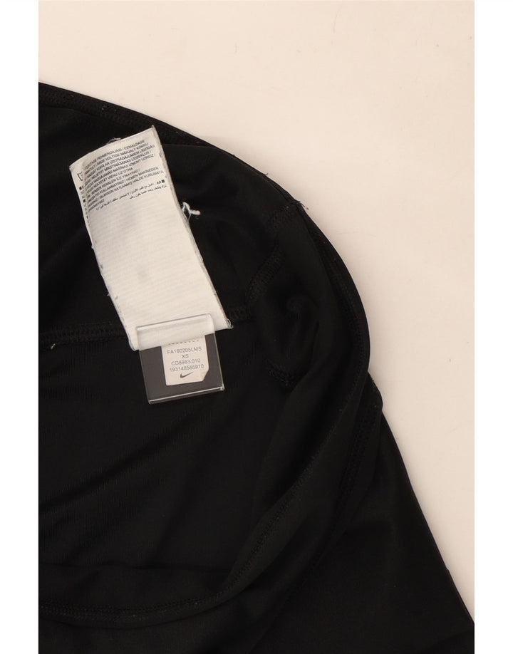 Nike Legging graphique pour femme UK 4 XS Noir Polyester