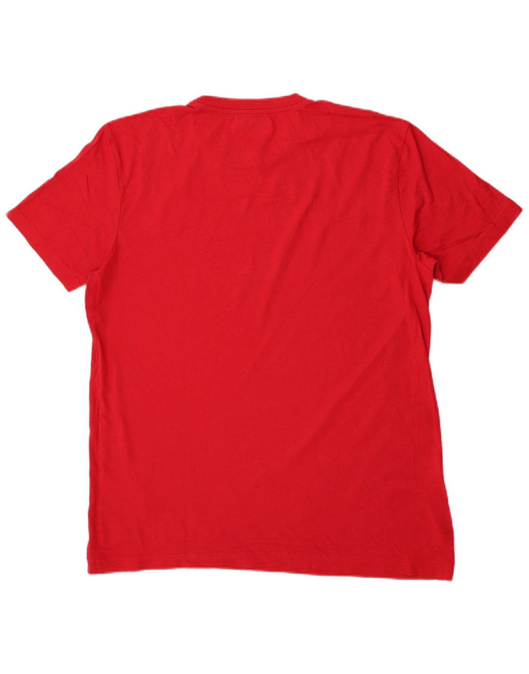 Kappa T-Shirt Homme Top 2XL Rouge Coton