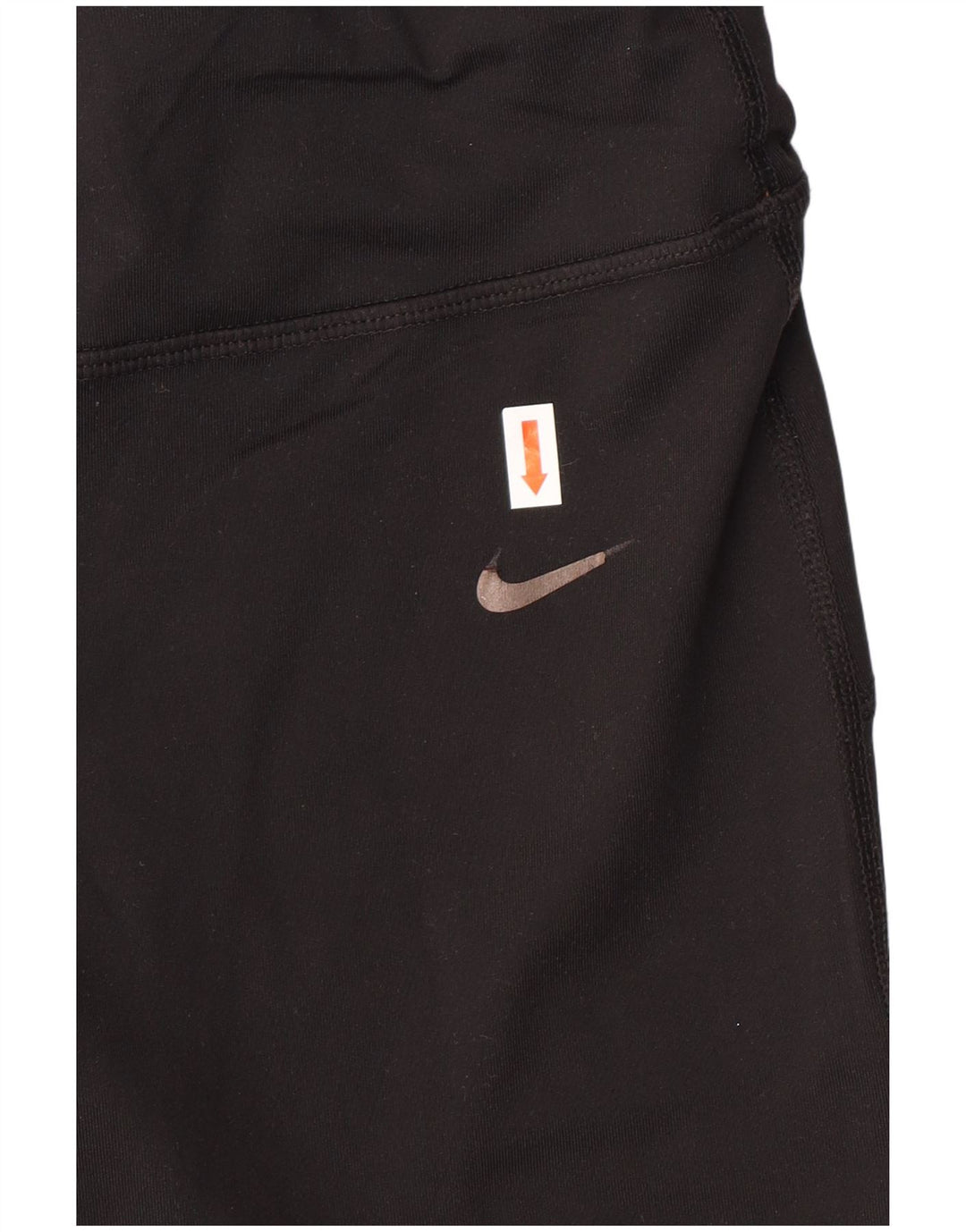 NIKE Legging Capri Dri Fit pour femme UK 14 Large Noir Polyester