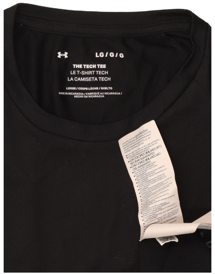 Under Armour T-Shirt Homme Haut Large Noir Polyester