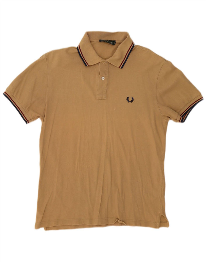 Fred Perry Polo Homme Petit Coton Beige