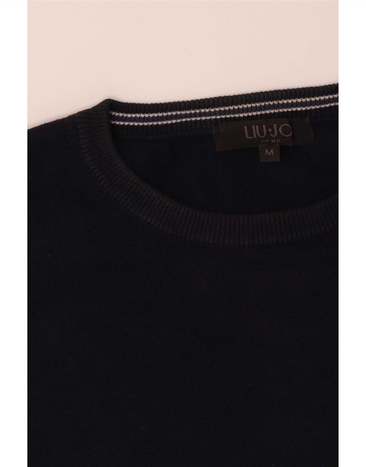 Liu Jo Pull Col Rond Homme Bleu Marine Moyen