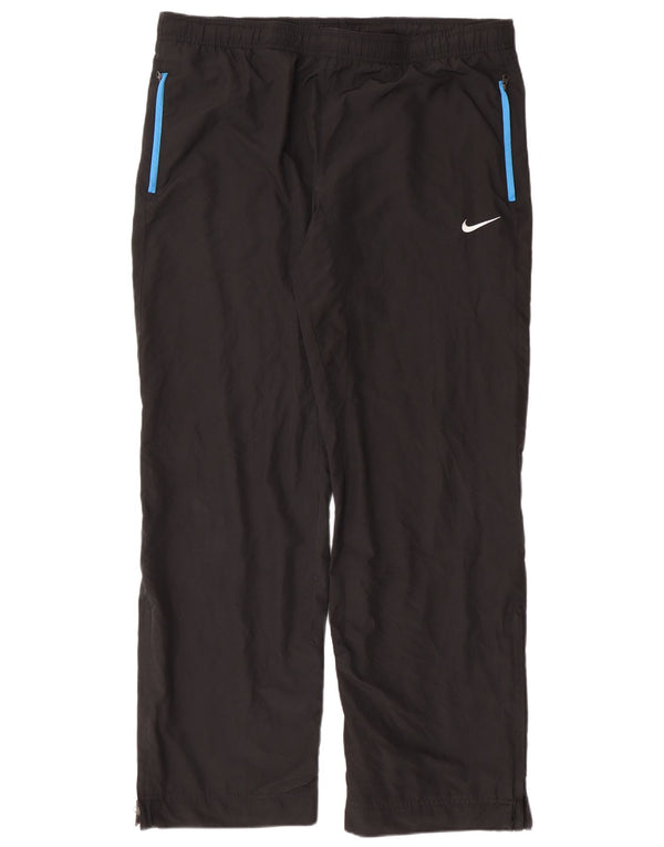 NIKE Pantalon de survêtement pour hommes UK 38/40 Polyester noir moyen