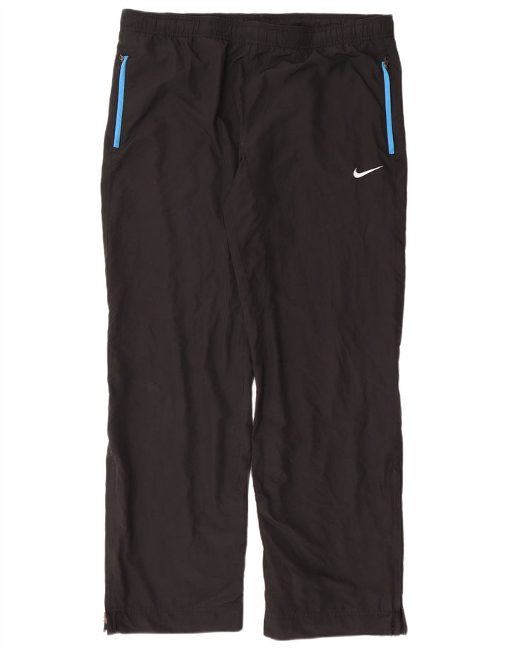 NIKE Pantalon de survêtement pour hommes UK 38/40 Polyester noir moyen