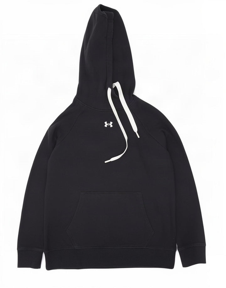 Under Armour Sweat à capuche pour homme en coton noir moyen