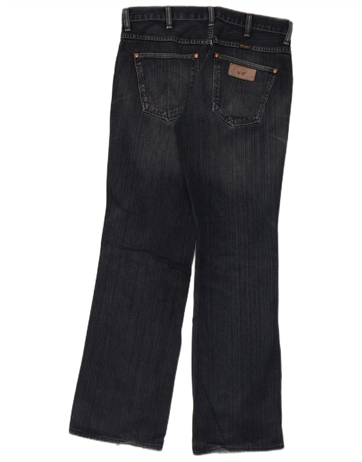 Wrangler Jean Bootcut Alaska W33 L31 Homme Bleu Marine Coton