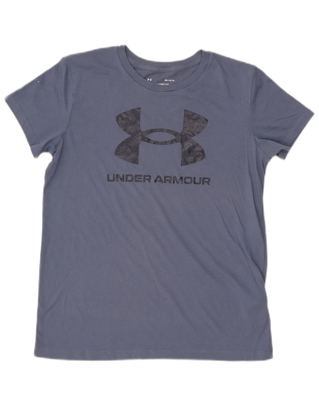 Under Armour T-Shirt Graphique Homme Bleu Moyen Coton