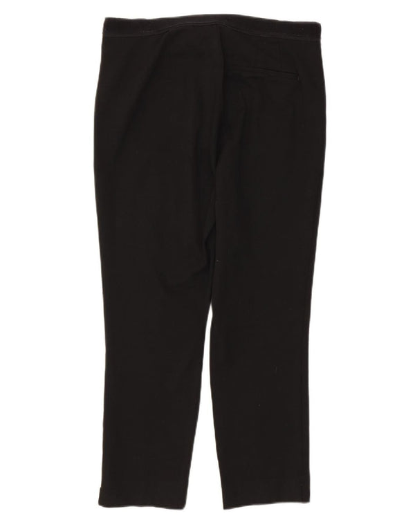 Marks & Spencer Pantalon de costume slim pour femme UK 12 Medium W32 L25 Noir