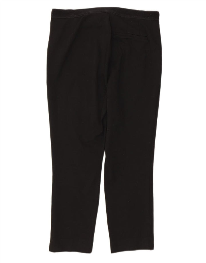Marks & Spencer Pantalon de costume slim pour femme UK 12 Medium W32 L25 Noir