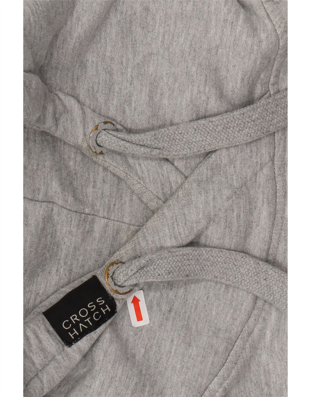 CROSSHATCH Pull à capuche graphique pour homme en coton gris petit