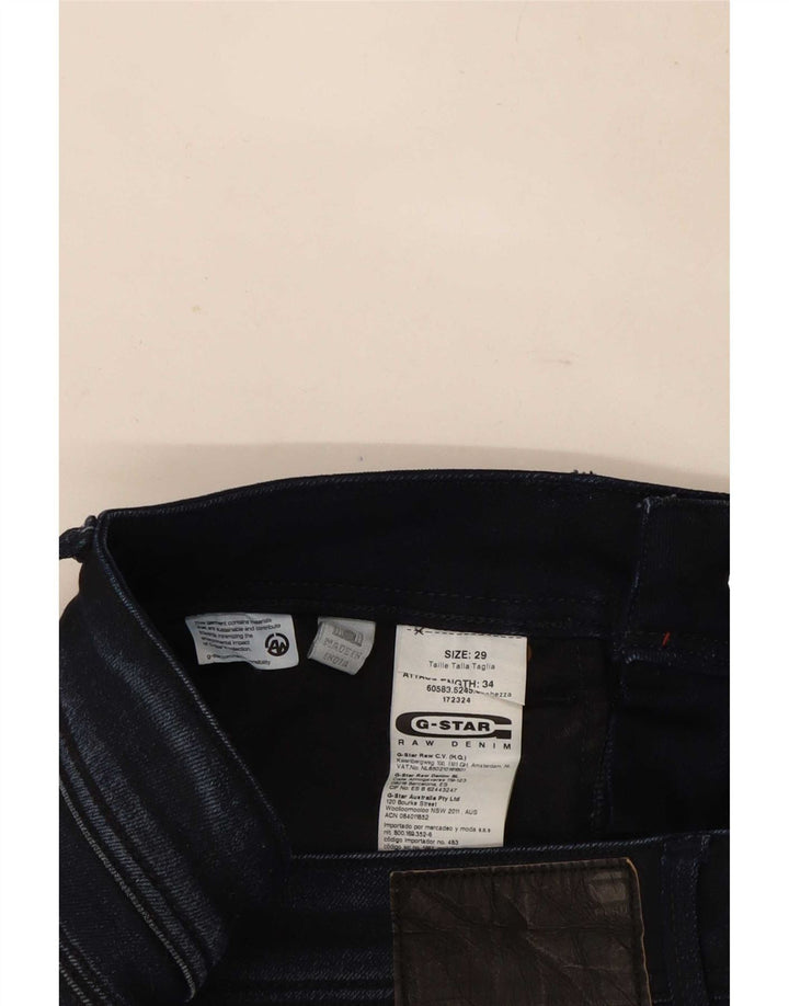 G-Star Jean Slim Femme W29 L34 Bleu Marine Coton