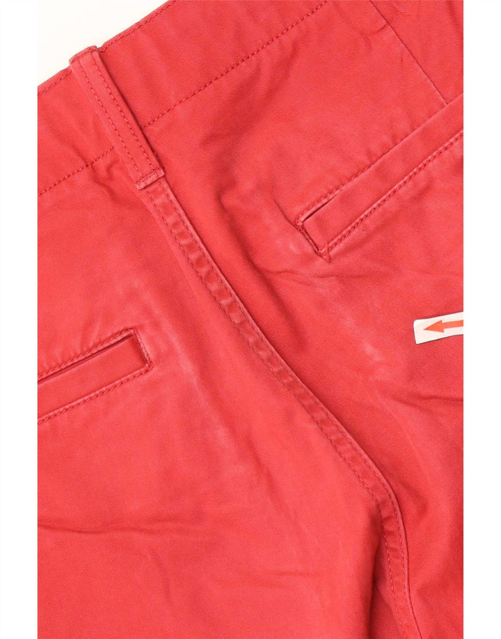Timberland Short cargo coupe décontractée W31 pour homme en coton rouge moyen