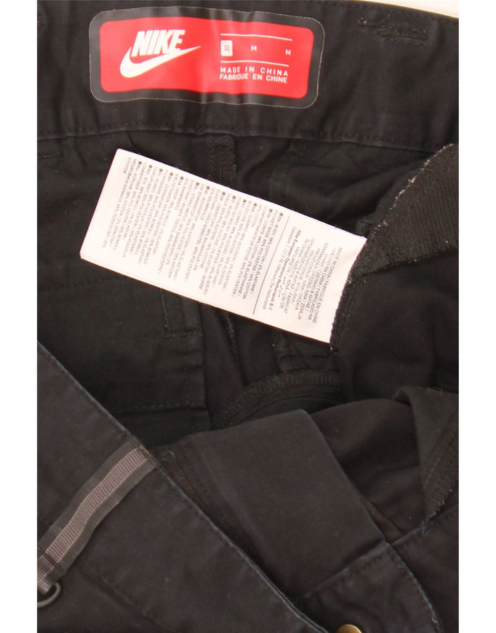 Nike Pantalon cargo fuselé pour homme Medium W32 L29 Noir Coton