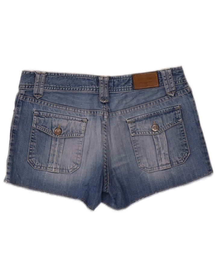 Massimo Dutti Short en jean W30 en coton bleu moyen pour femme