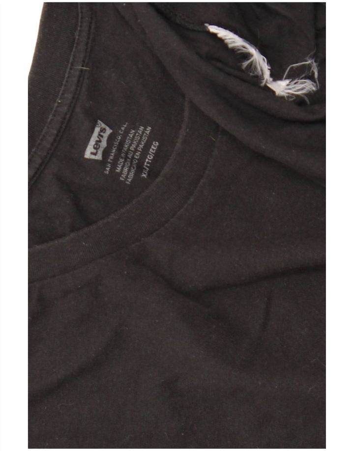 Levi's T-Shirt Homme Noir 2XL