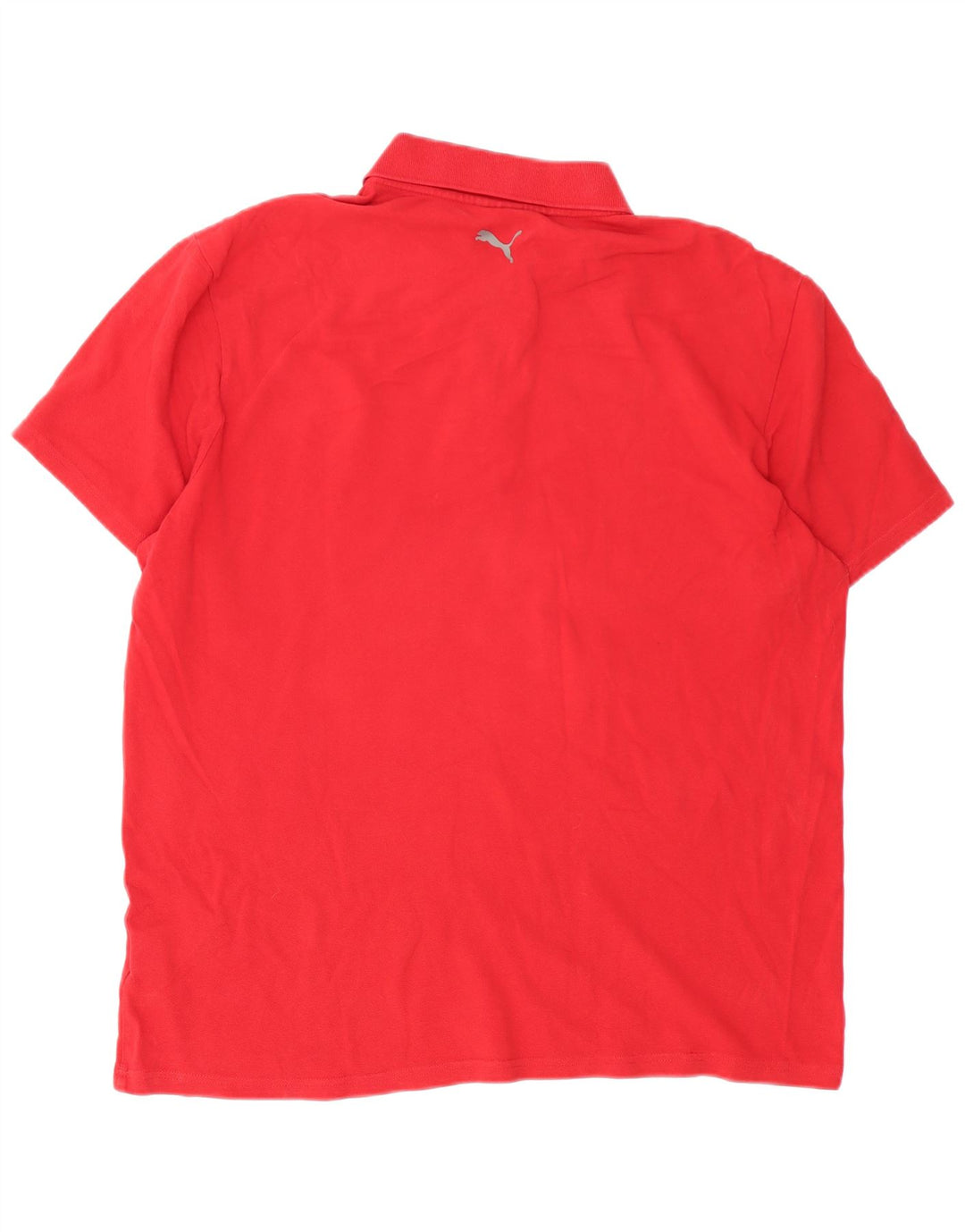 Puma Polo Homme XL Rouge Coton