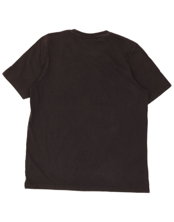 Adidas T-shirt graphique pour homme en coton noir moyen