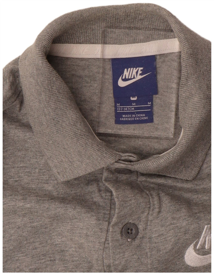NIKE Polo Garçon 10-11 ans Gris Moyen