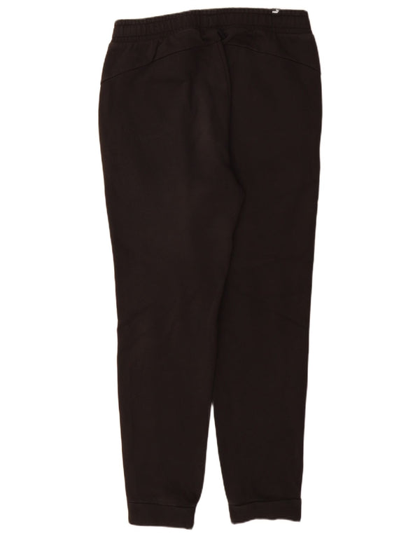 Puma Pantalon de survêtement pour homme en coton noir Taille L