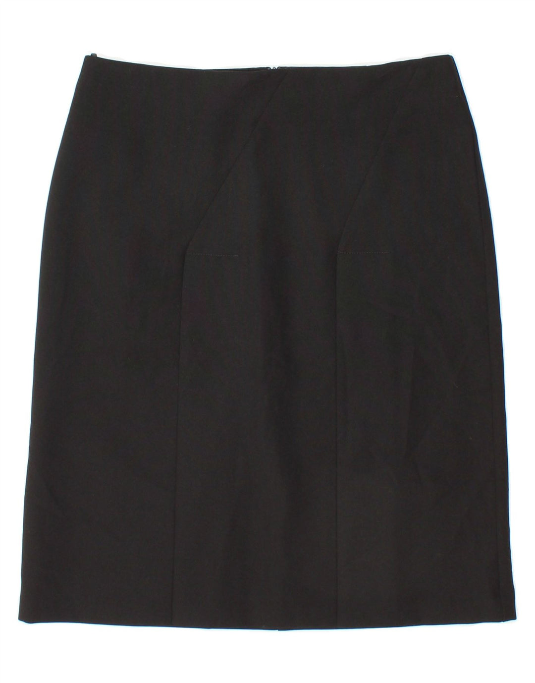 BENETTON Womens Straight Skirt IT 40 Small W28 Black Polyester Vintage Benetton and Second-Hand Benetton from Messina Hembry 