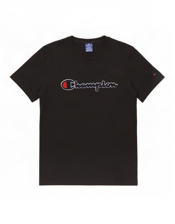 Champion T-Shirt Graphique Homme Grand Noir Coton