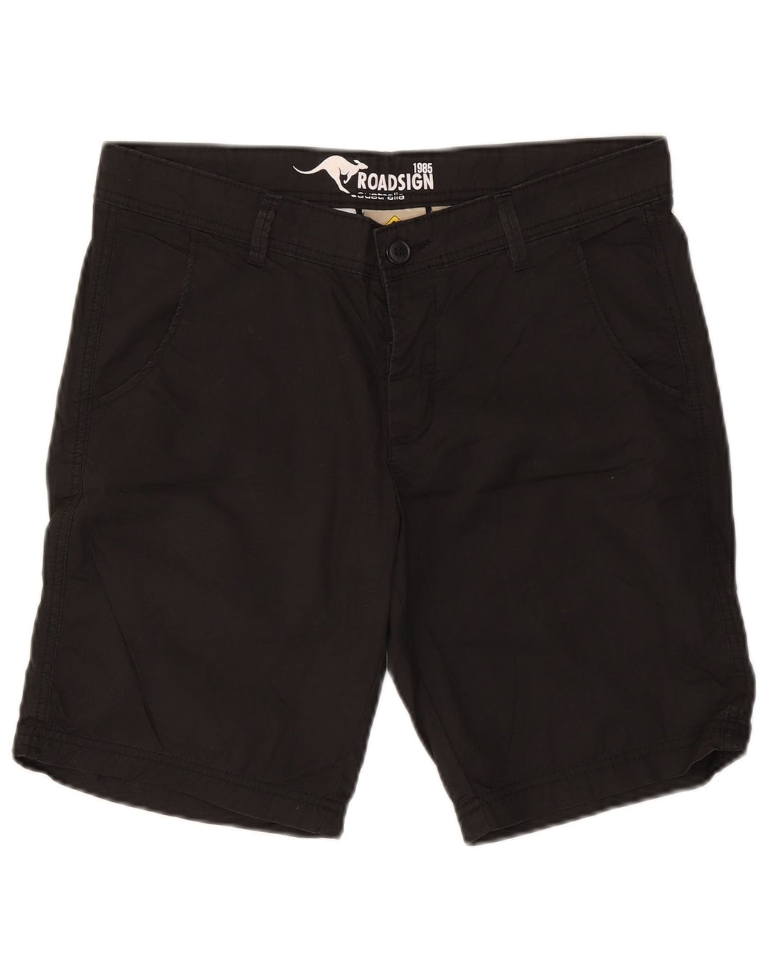 Roadsign Australia Short Chino Homme W32 Coton Noir Moyen