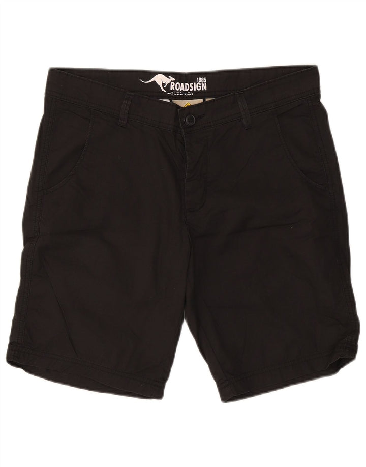 Roadsign Australia Short Chino Homme W32 Coton Noir Moyen