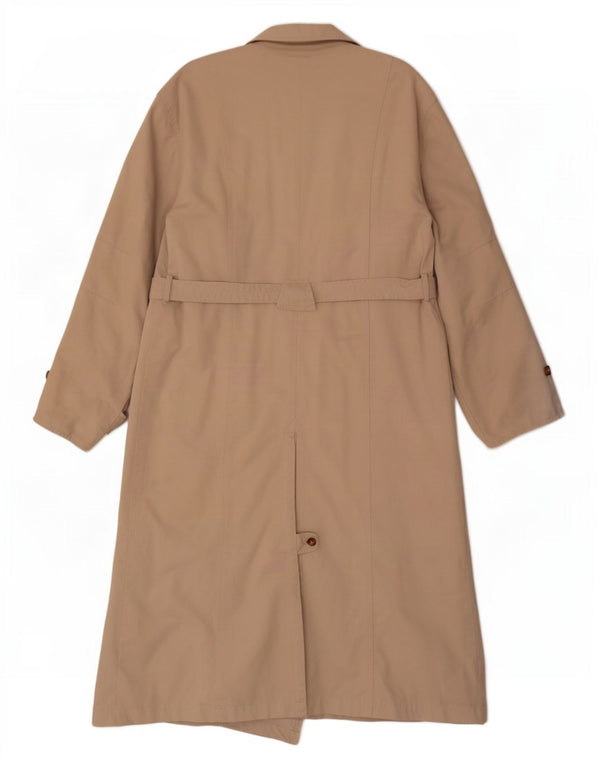 vintage Mens Trench Coat UK 38 Beige Moyen