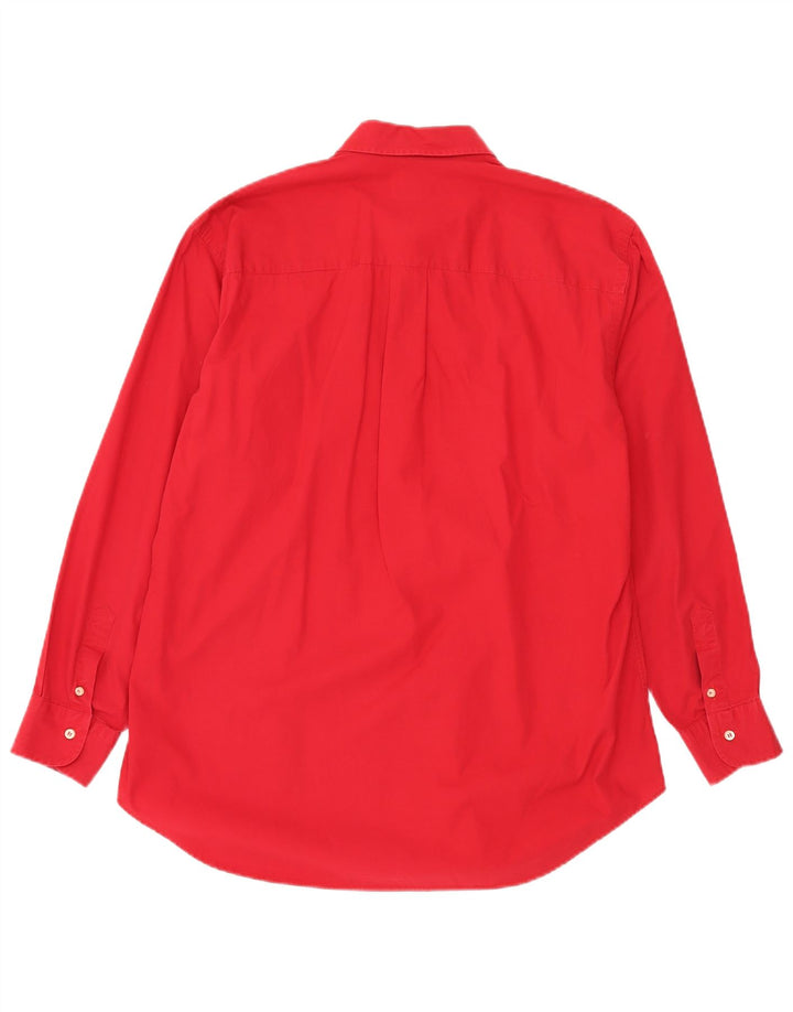 BURBERRY Chemise Homme Grand Coton Rouge