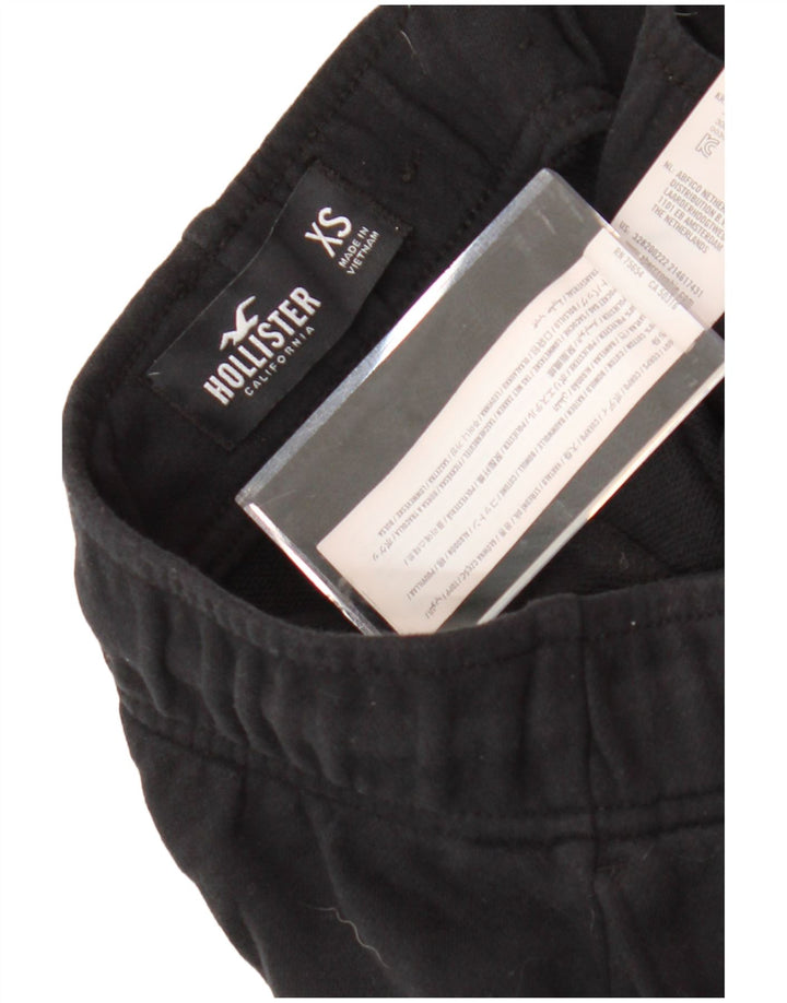 HOLLISTER Short de sport pour femme UK 6 XS Noir Coton