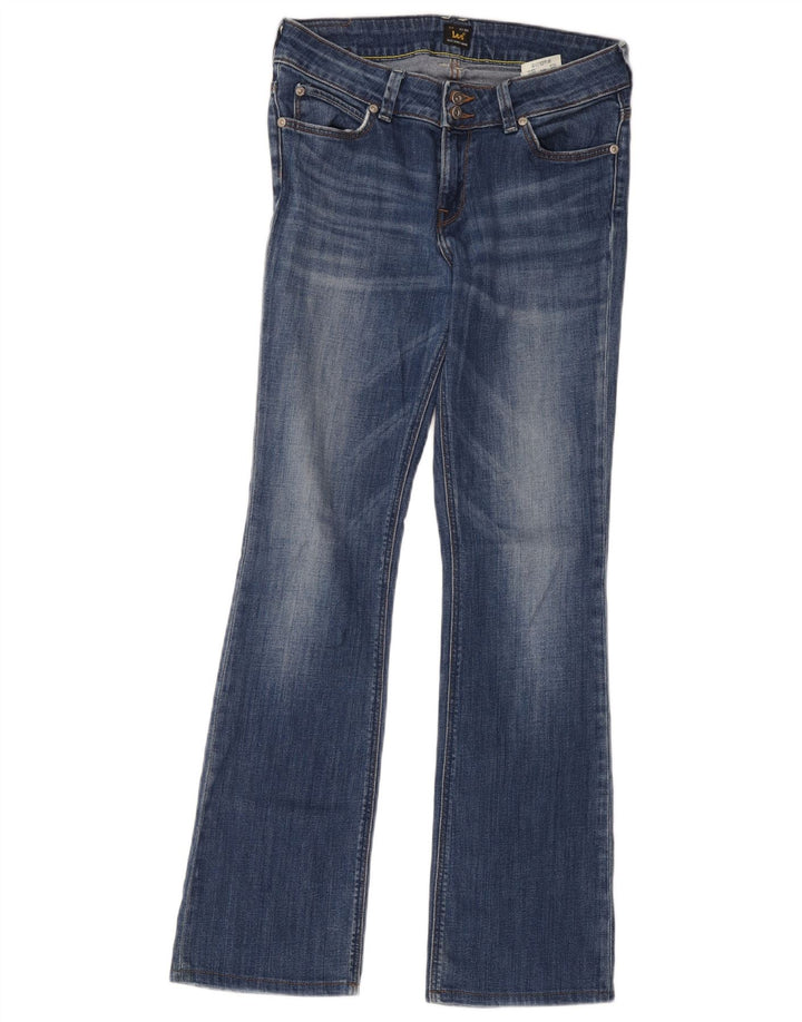 Lee Femme Joliet Bootcut Jeans W28 L31 Bleu Coton