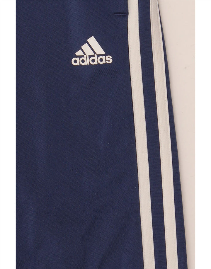 Adidas Pantalon de Survêtement Garçon Joggers 9-10 ans Bleu Marine Polyester