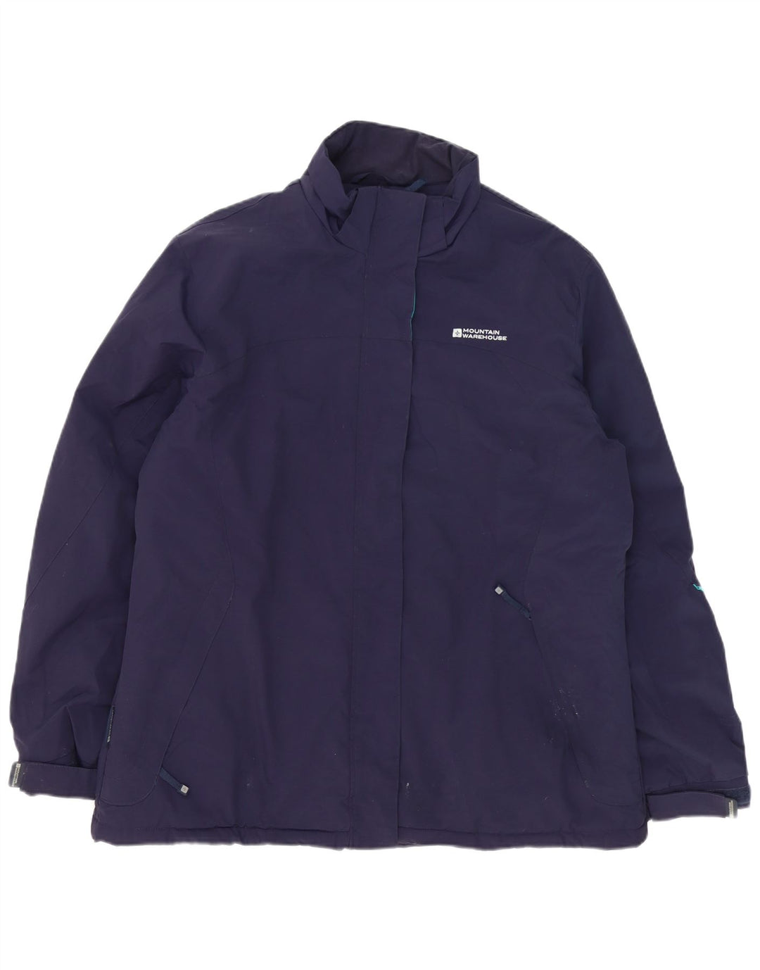 Mountain Warehouse Veste coupe-vent pour femme UK 20 2XL Bleu marine Polyester