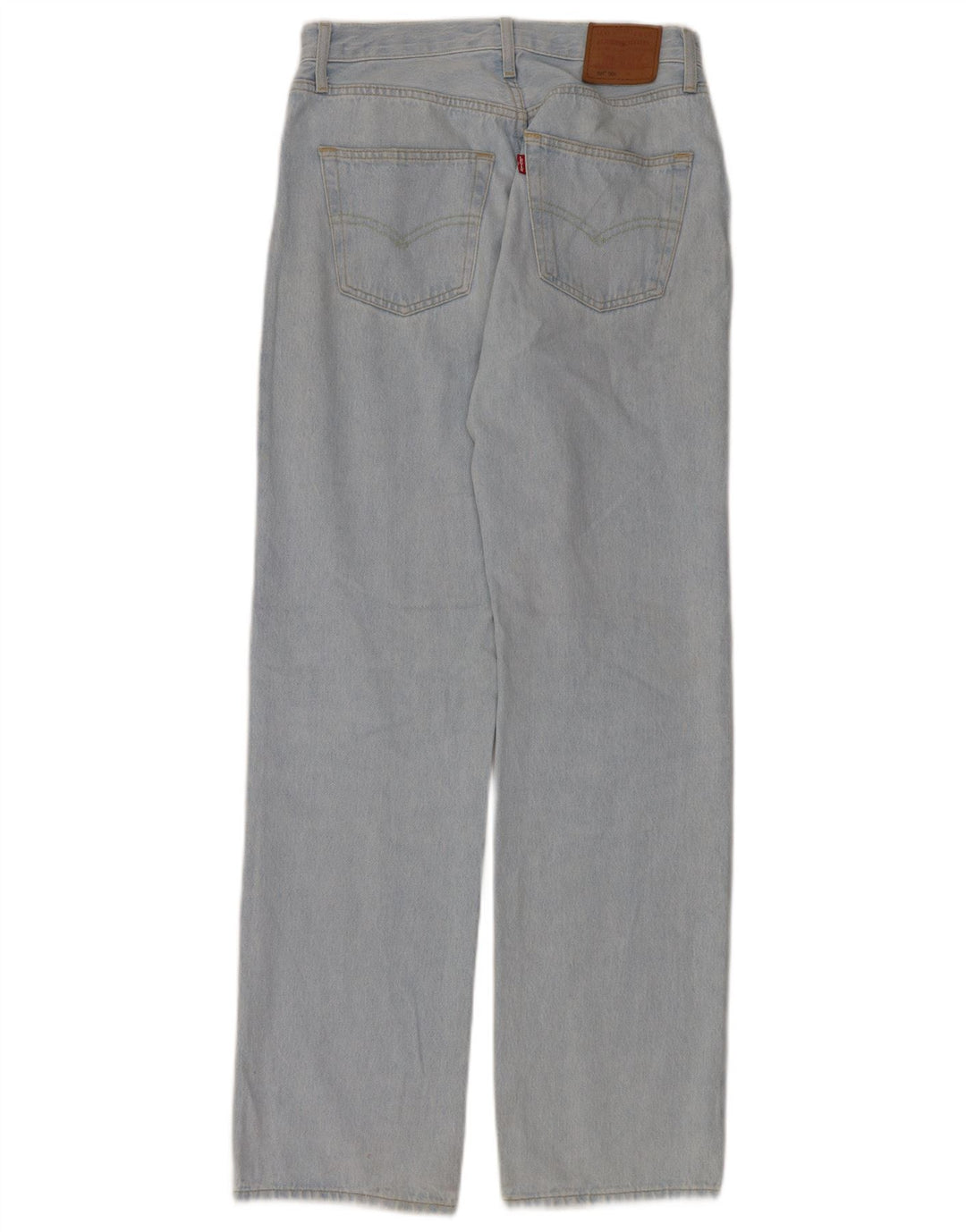 LEVI'S Jean Droit 501 Femme W26 L32 Bleu Coton